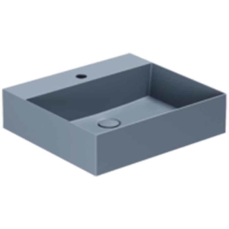 Lavabo Elegance SQ 50 håndvask, 50x45 cm, mat blå