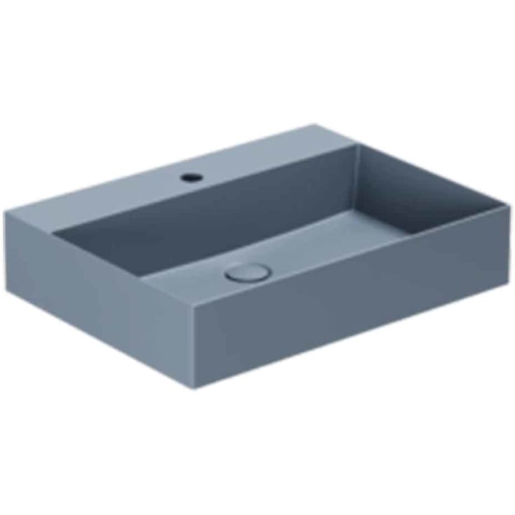 Lavabo Elegance SQ 60 håndvask, 60x45 cm, mat blå