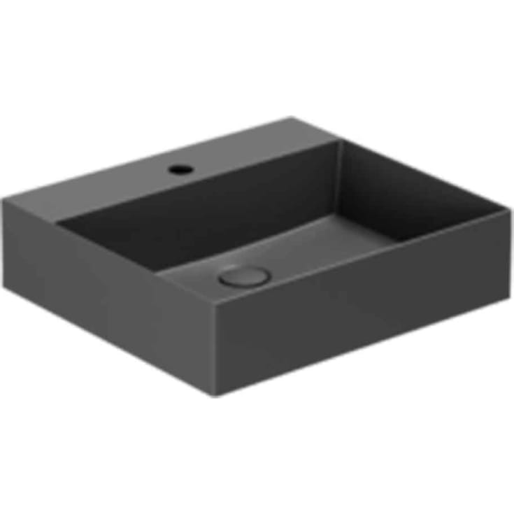 Lavabo Elegance SQ 50 håndvask, 50x45 cm, mat sort