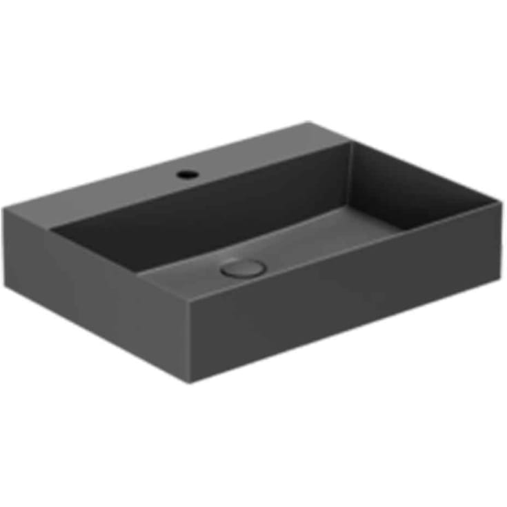 Lavabo Elegance SQ 60 håndvask, 60x45 cm, mat sort
