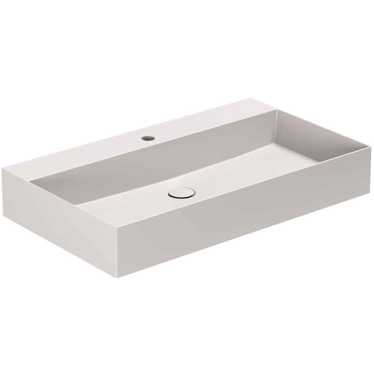 Lavabo Elegance SQ 81 servant, 81x40 cm, matt grĂ¥