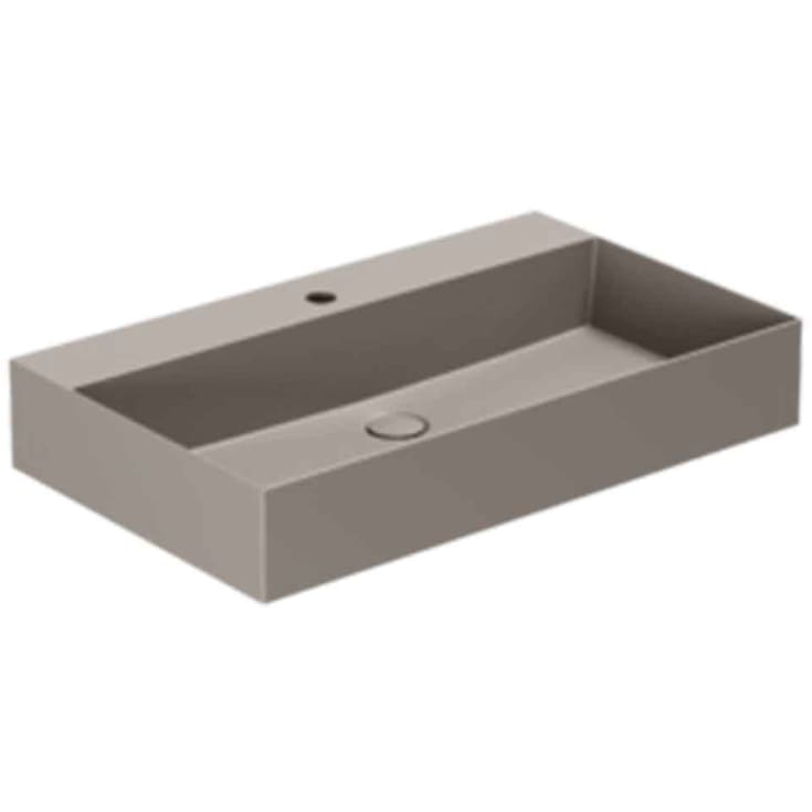 Lavabo Elegance SQ 75 håndvask, 75x45 cm, mat brun