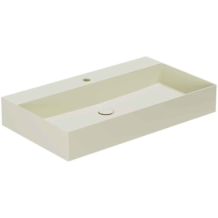 Lavabo Elegance SQ 81 servant, 81x40 cm, matt beige