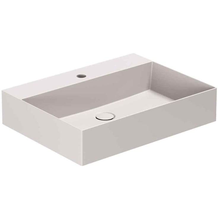 Lavabo Elegance SQ 61 servant, 61x40 cm, matt grĂ¥