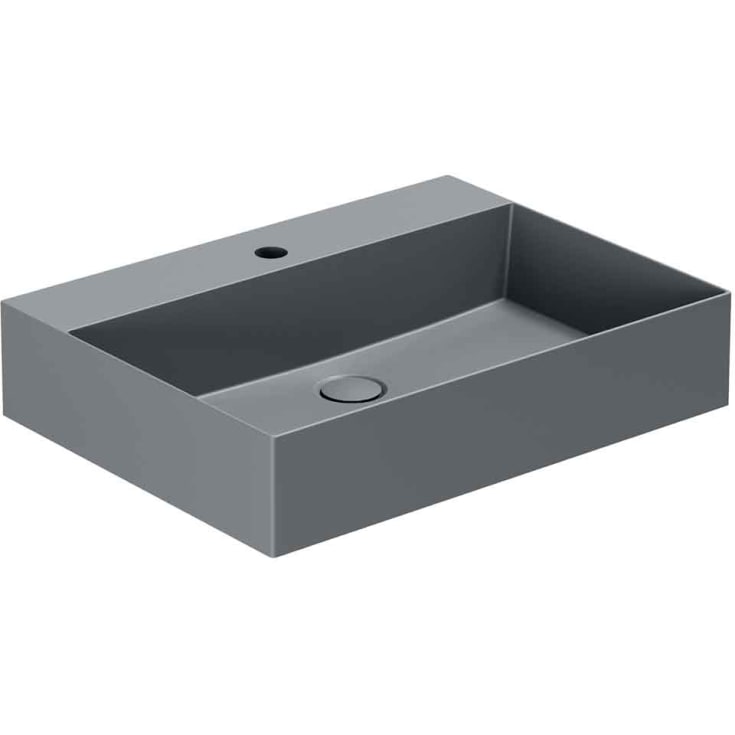Lavabo Elegance SQ 61 tvättställ, 61x40 cm, matt antracit