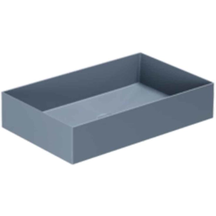 Lavabo Elegance SQ 60 håndvask, 60x38 cm, mat blå