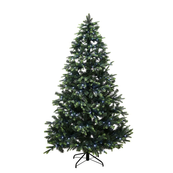 4 stk Nordic Winter Limited Edition kunstigt juletræ med lys