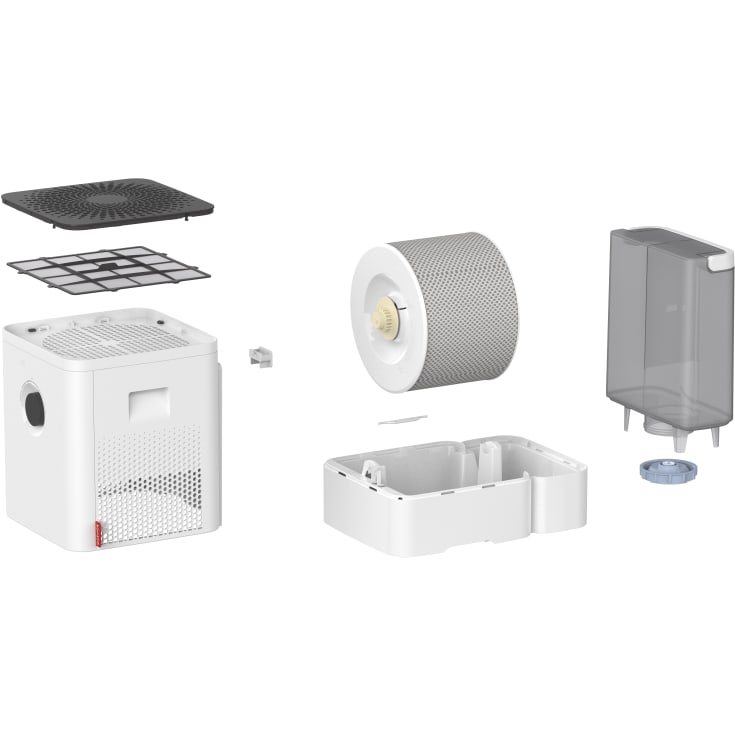 Boneco W400 luftfugter og luftrenser, appstyret, 9,6 liter/døgn, 60 m²