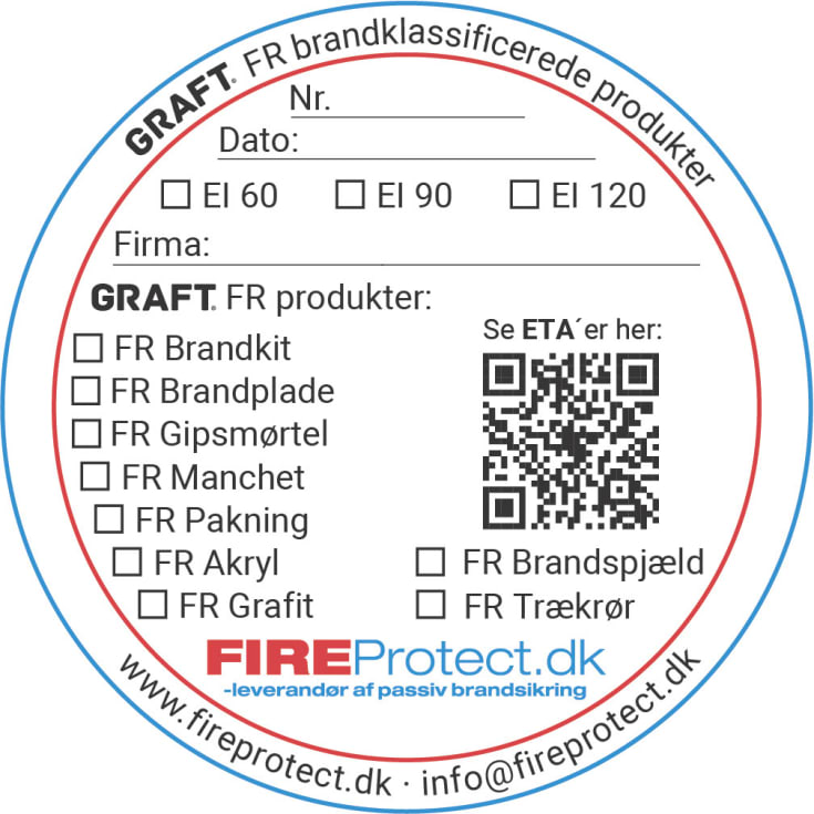 GRAFT® ETA mærkat, 10 stk.