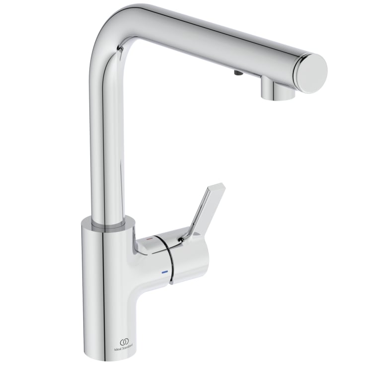 Ideal Standard Gusto kjøkkenkran, 232 mm tut, krom