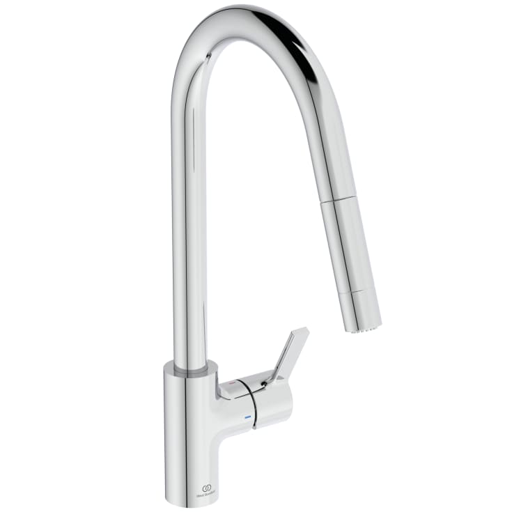 Ideal Standard Gusto kjøkkenkran, 241 mm tut, krom