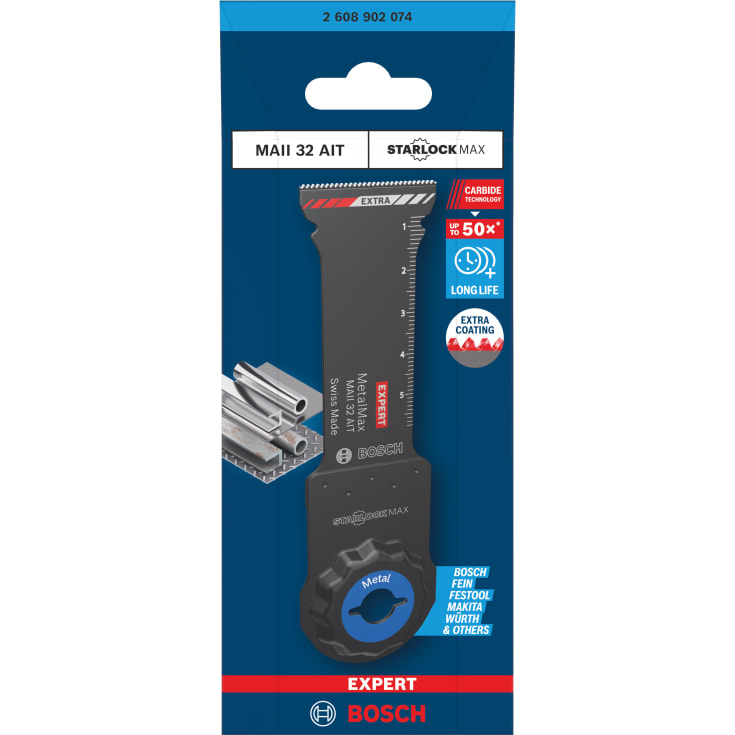 Bosch Expert Starlock Max sagblad MAIZ32AIT, 70 mm, metall