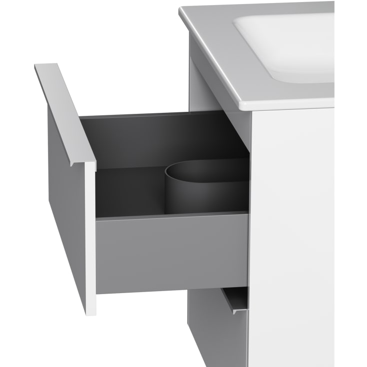 AM.PM Hit møbelpakke, usamlet, 61x46,5 cm, hvithøyglans