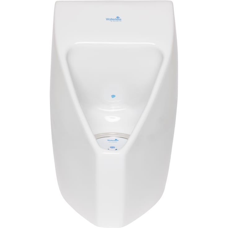 Waterless Lava vandfri urinal i stødsikkert porcelæn