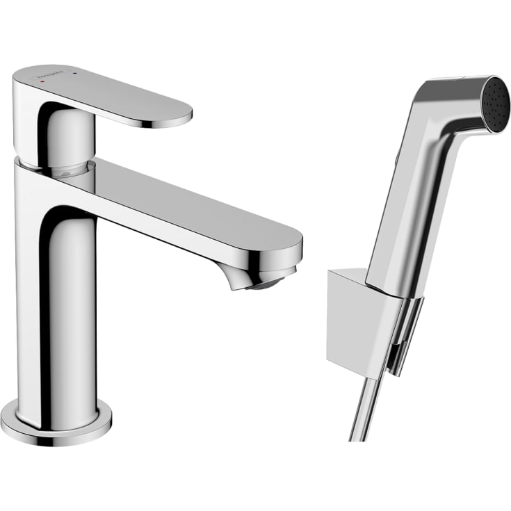 Hansgrohe Rebris S 110 tvättställsblandare, krom