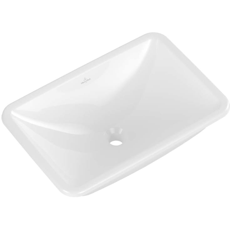 V&B Loop & Friends underlimt servant, 54x34 cm, uten overløp, hvit