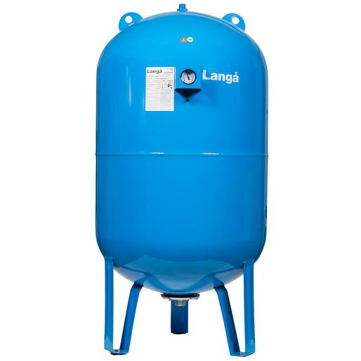 Langå trykekspansionsbeholder, 300L, koldt/varmt brugsvand