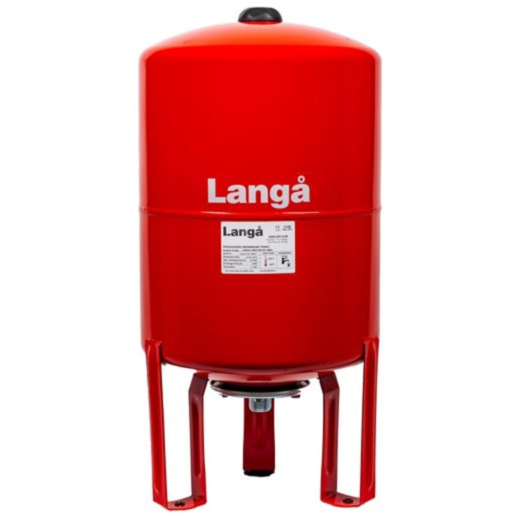 Langå trykekspansionsbeholder 50L, Ø350x722 mm, varme