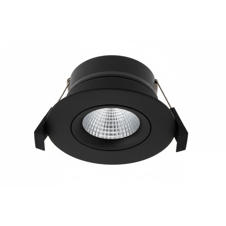 HiluX DS8 tilt spot til Shelly - 2200-6500K, CRI95, 600lm, sort