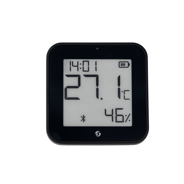 Shelly Blu temperatur- og fuktighetssensor, Bluetooth og Zigbee, sort