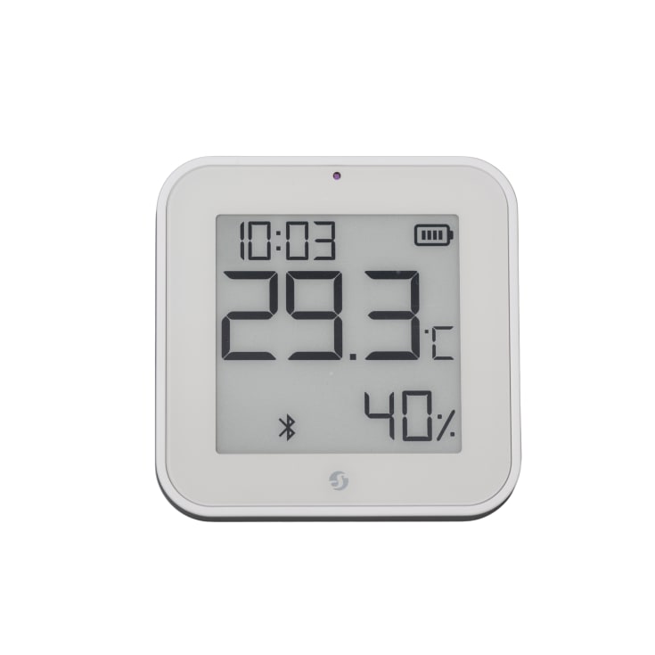 Shelly Blu temperatur- og fuktighetssensor, Bluetooth og Zigbee, hvit