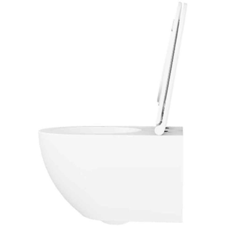 Lavabo Comoda væghængt toilet, uden skyllekant, hvid