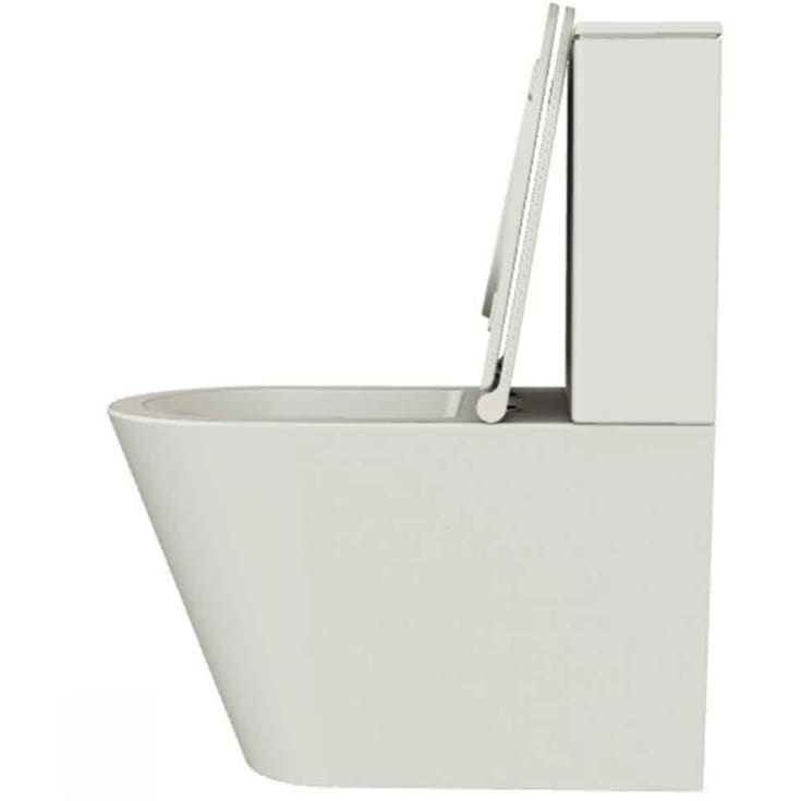 Lavabo Forma toilet, back-to-wall, uden skyllekant, mat beige