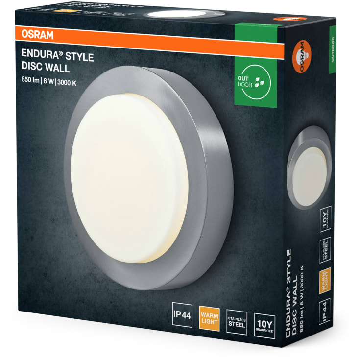Osram Endura Style Disc udendørs væglampe