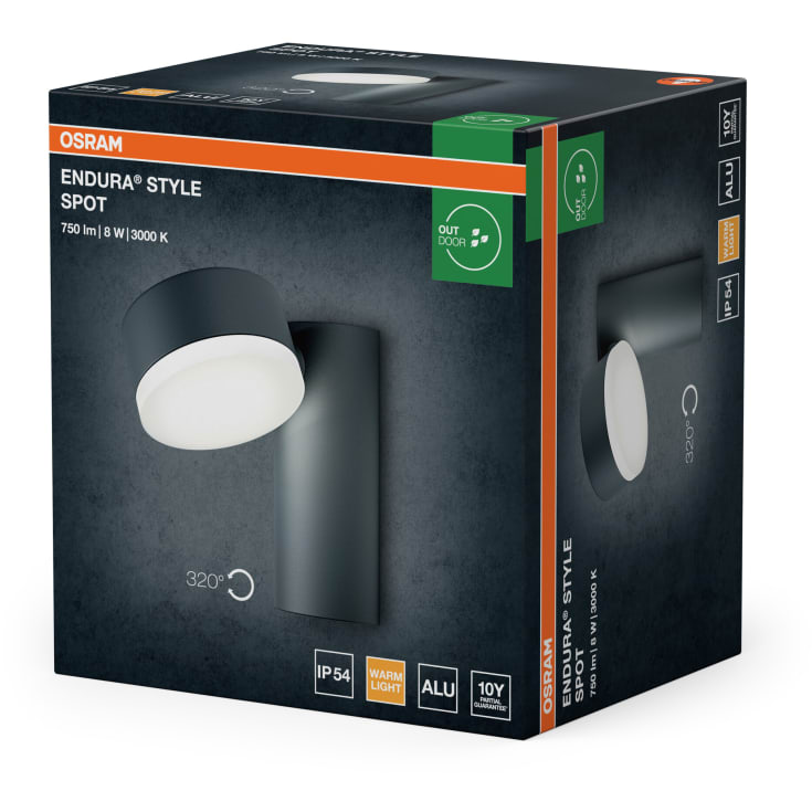Osram Endura Style spot udendørs væglampe