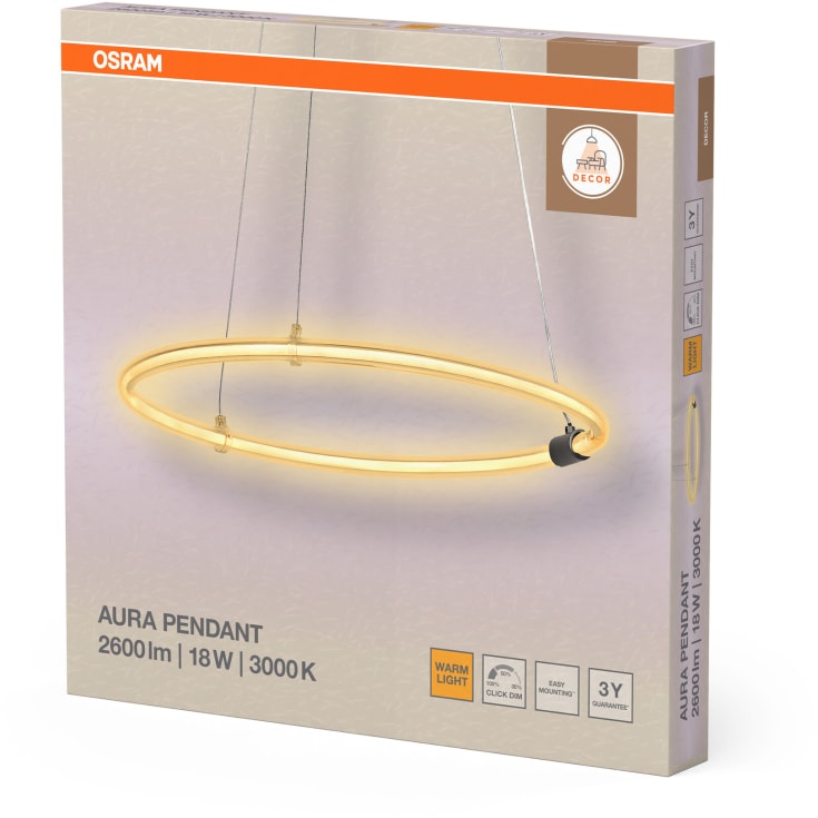 Osram Decor Aura lysekrone