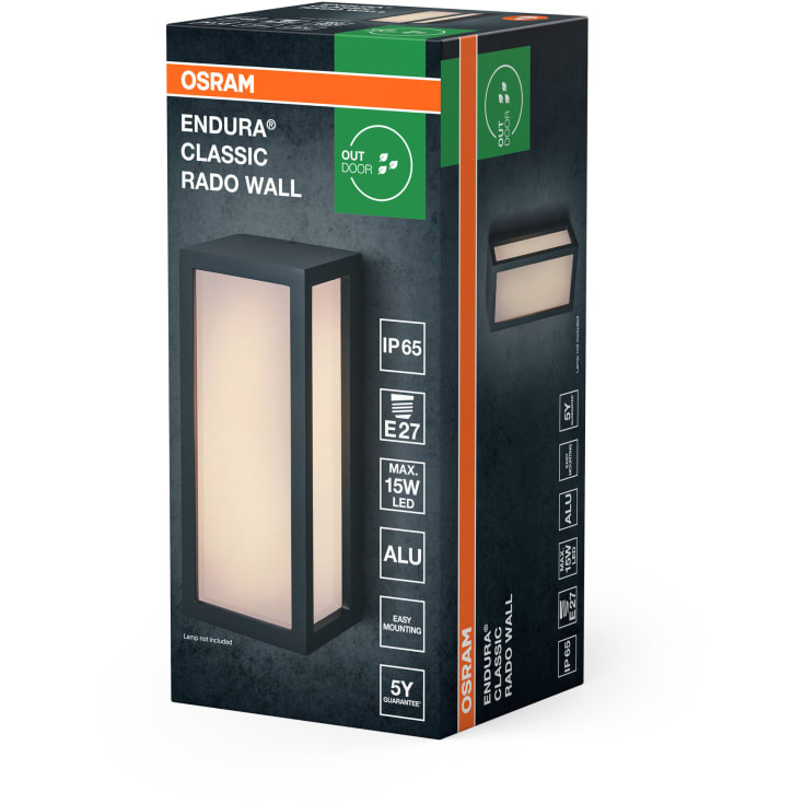 Osram Endura Rado utelys vegg