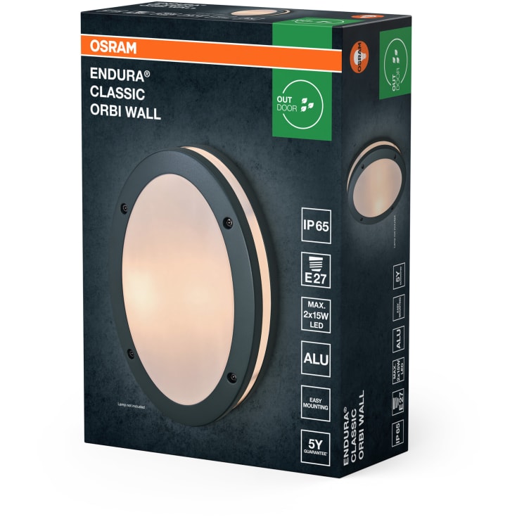 Osram Endura Orbi udendørs væglampe