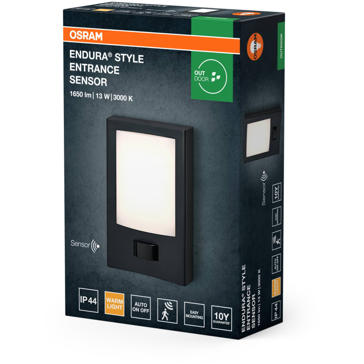 Osram Endura Style Entrance utelys vegg med sensor