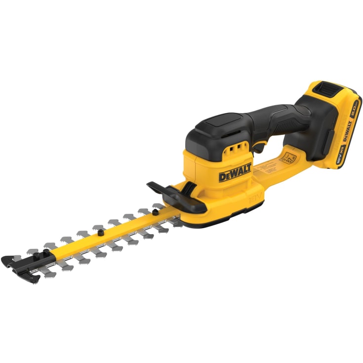 DeWalt 18V XR DCMHT520D1-QW hækkeklipper, 20 cm, 1 stk. 18V x 2.0 Ah