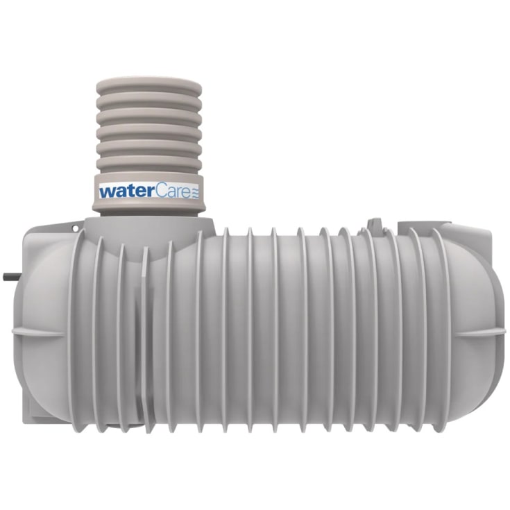 WaterCare 2500 l 3-kammertank med Flygt DX35-5 pumpe, 5PE