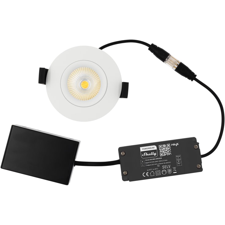 Hilux DS8 Shelly downlights