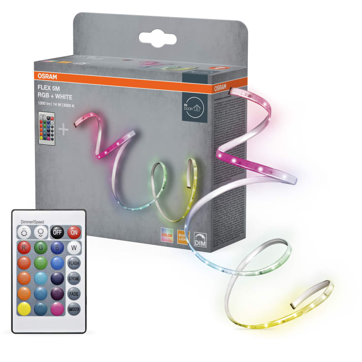 Osram Flex LED list, vit + färgbyte, 5 meter
