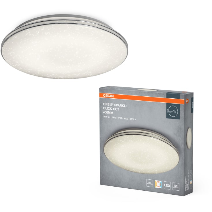 Osram Orbis Sparkle plafond, 2700-6500K