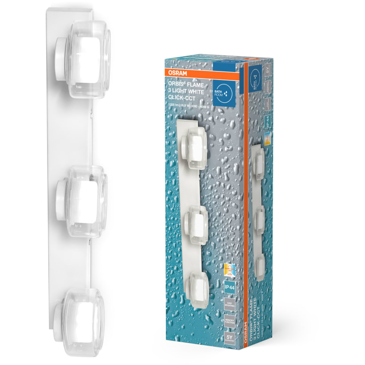 Osram Orbis Flame spejllampe, 3000-4000K, hvid, 50 cm