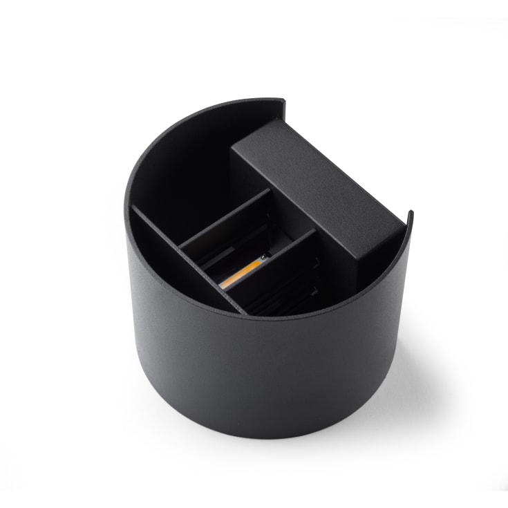 Bonito udendørs væglampe 2x5W 3000K IP65 dæmpbar, sort