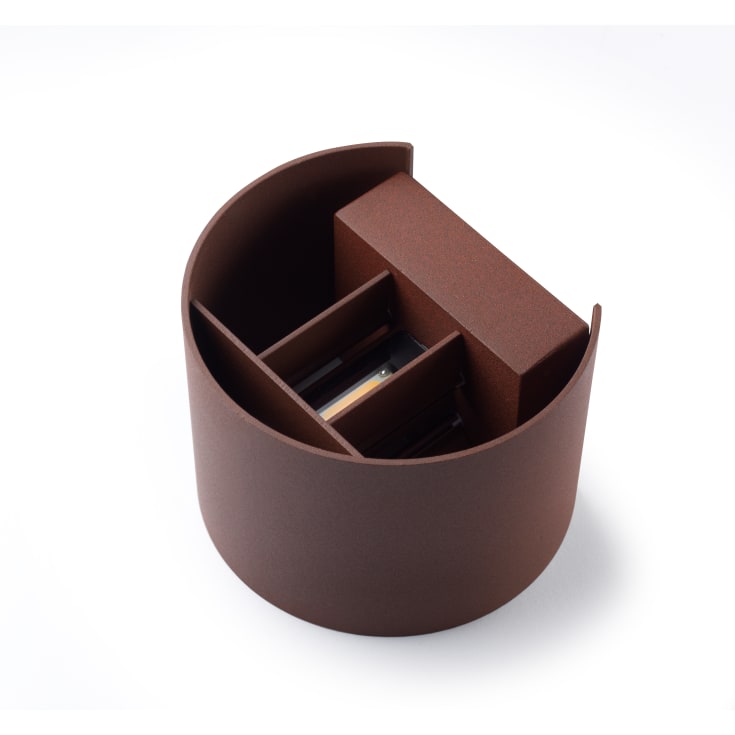 Lumenlight Bonito udendørs væglampe, kobber