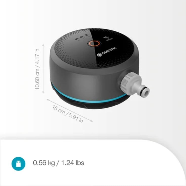 Gardena smart Pipeline vandingscomputer til App, med bluetooth