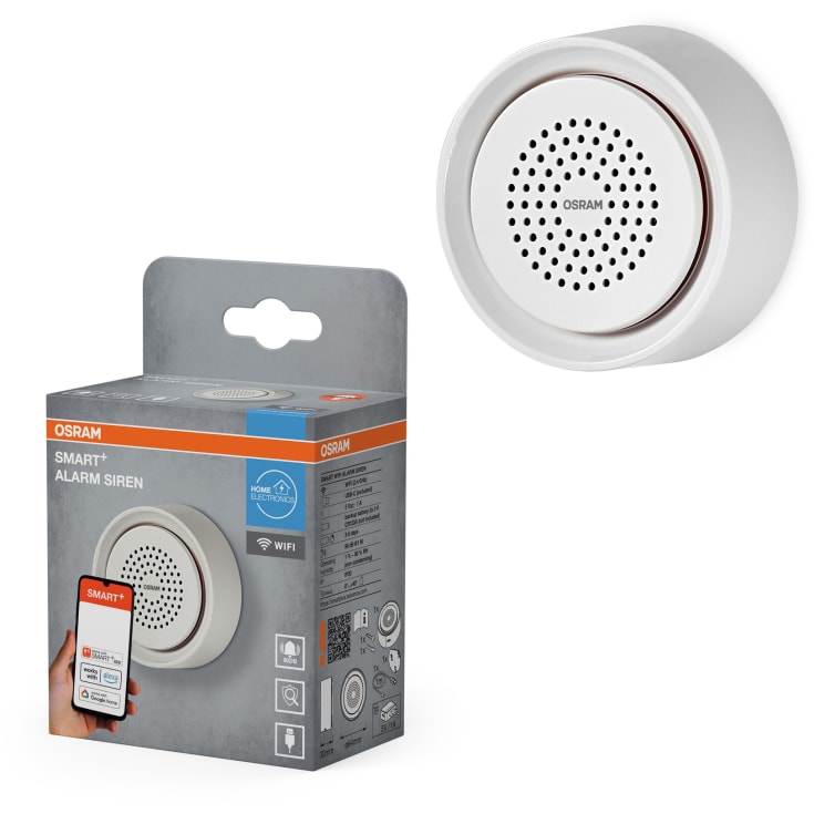 Osram Smart+ Wifi alarmsirene, hvid