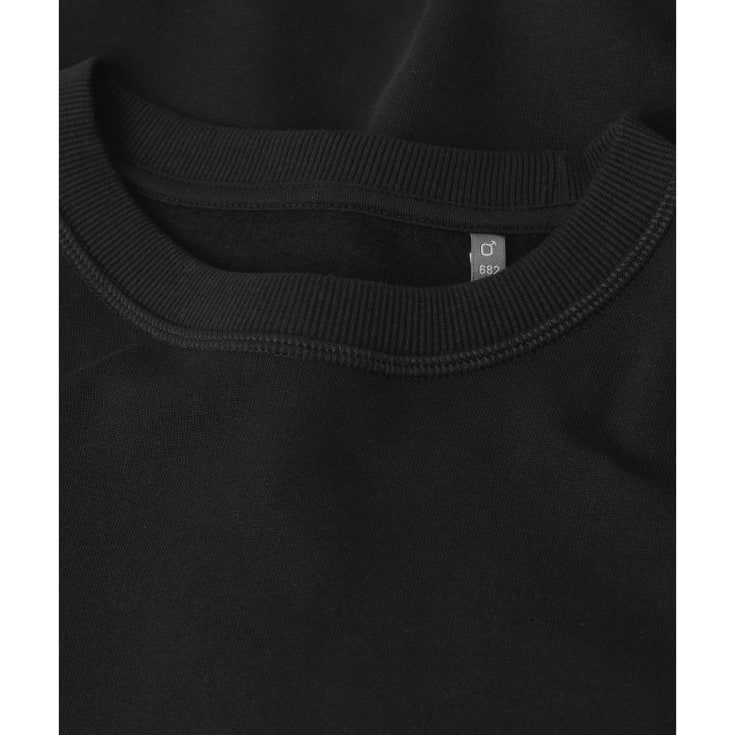 ID økologisk sweatshirt, Sort, L