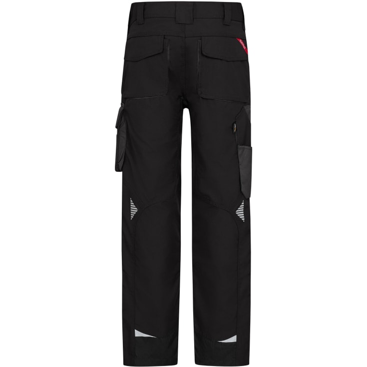 Engel Galaxy arbejdsbukser, Sort/Antracitgrå, 92