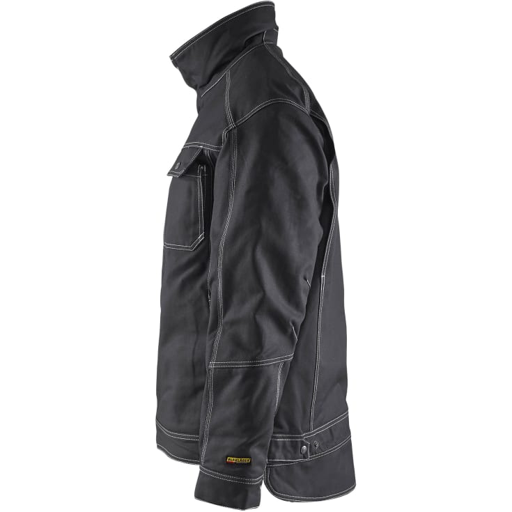 Blåkläder Workwear 4815 vinterjakke i bomuld, sort, str. S