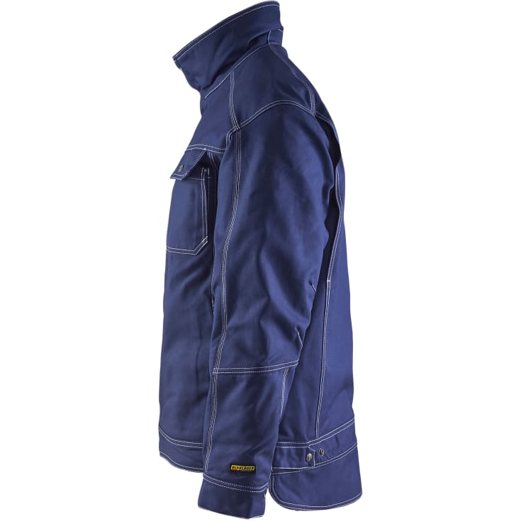 Blåkläder Workwear 4815 vinterjakke i bomuld, marineblå, str. S