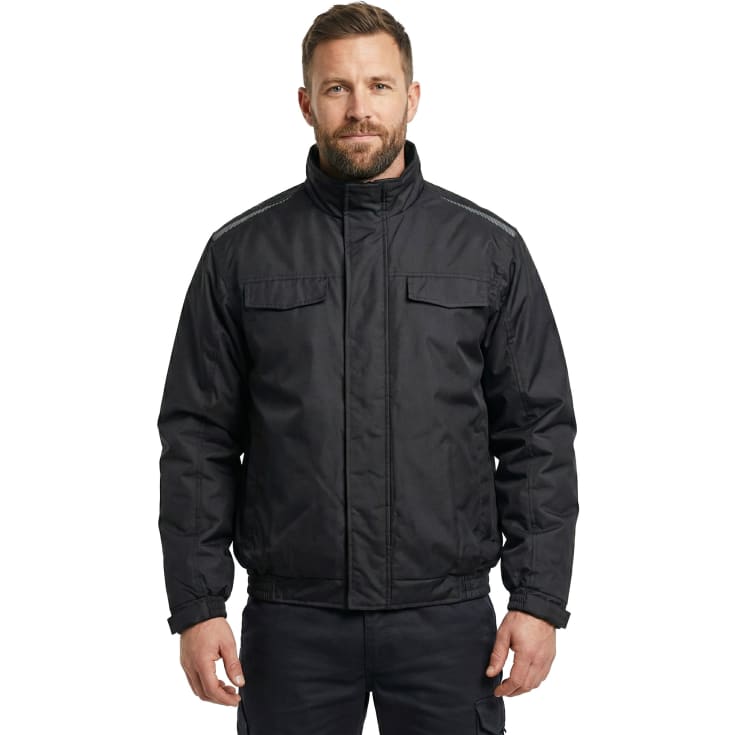 Westborn pilotjakke, Black, XL