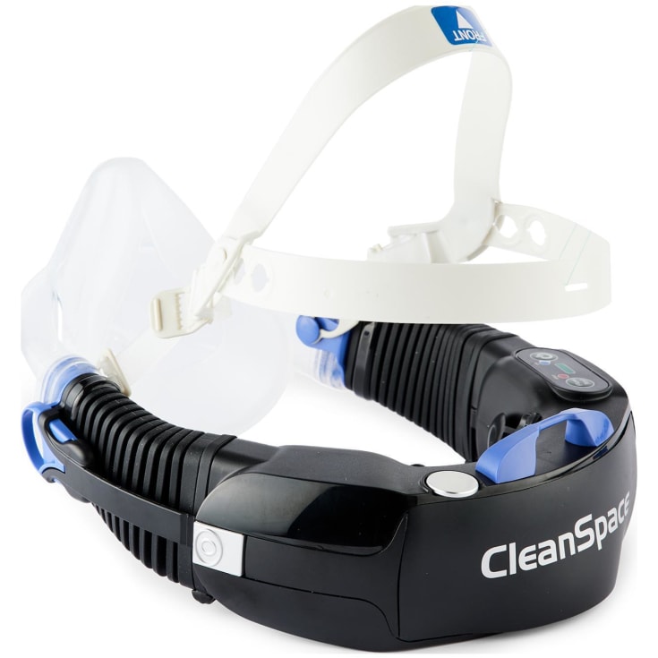 Cleanspace Work støv og asbest maske m. motor, str. M