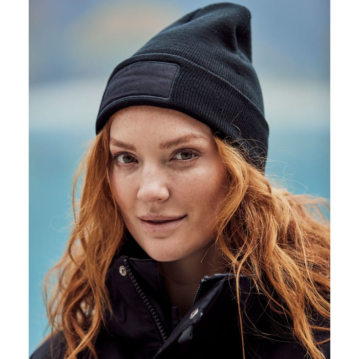 Clique Hubert Patch strikhue, Sort, ONESIZE